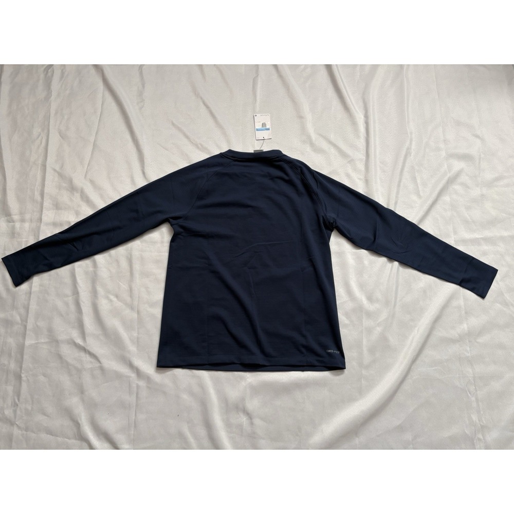 NEW Nike Dri-FIT Warmups Practice Long Sleeve Top Navy DC9106-419 Women's Medium - Picture 9 of 9
